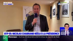 Hautes-Alpes: Nicolas Chabrand réélu à la président de la fédération du BTP