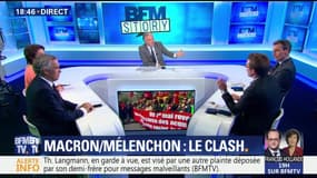 Macron/Mélenchon: Le clash