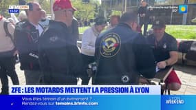 ZFE: les motards se mobilisent contre le dispositif à Lyon 