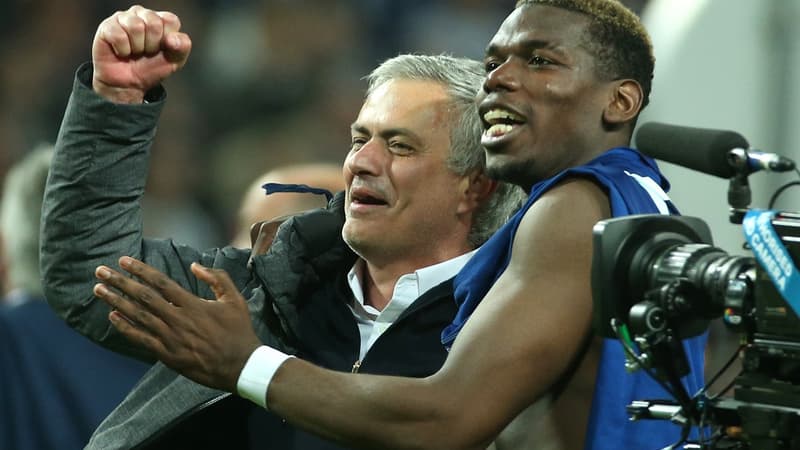 Parfaite entente entre Mourinho et Pogba