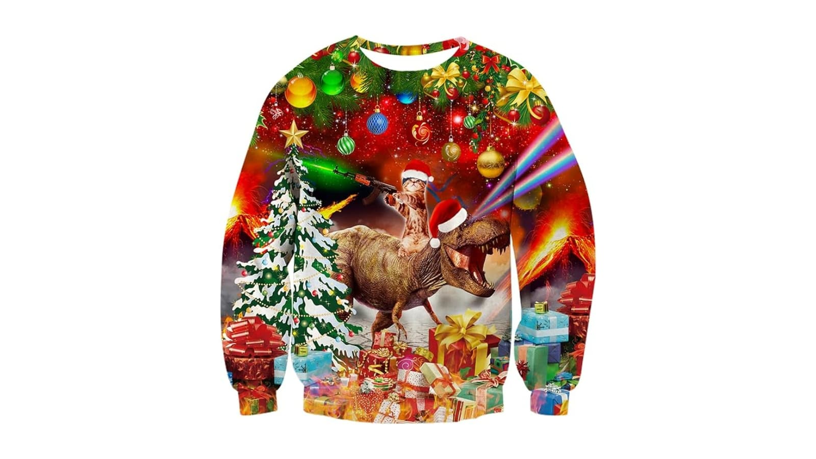 🔎 Découvrez l’offre sur le pull de Noël dinosaure