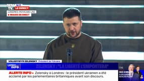 Volodymyr Zelesnky devant le Parlement britannique: "Le monde a besoin de la Grande-Bretagne"