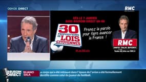 "Vos 30 propositions de lois citoyennes": les auditeurs de RMC prennent le micro de "Bourdin direct"