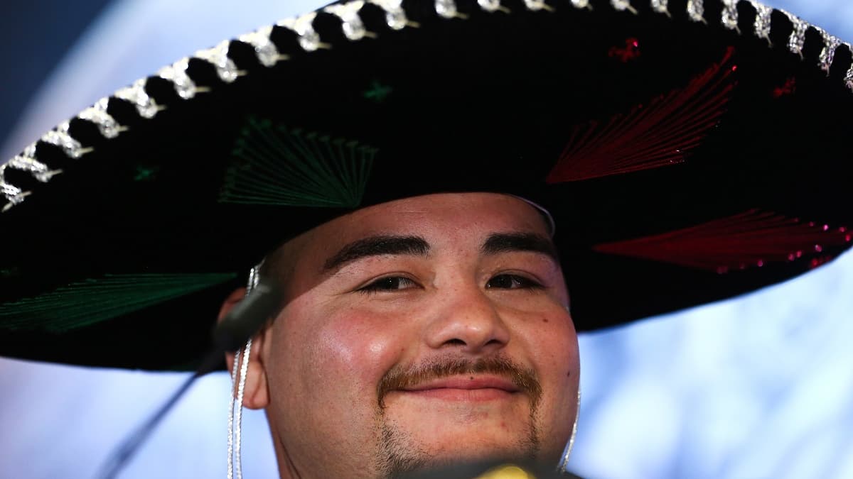 Andy Ruiz Jr tout sourire