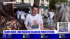 Saint-Ouen: une marche blanche en hommage à Steven 