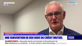 Strasbourg capitale mondiale du livre: 800.000 euros de subvention du Crédit Mutuel