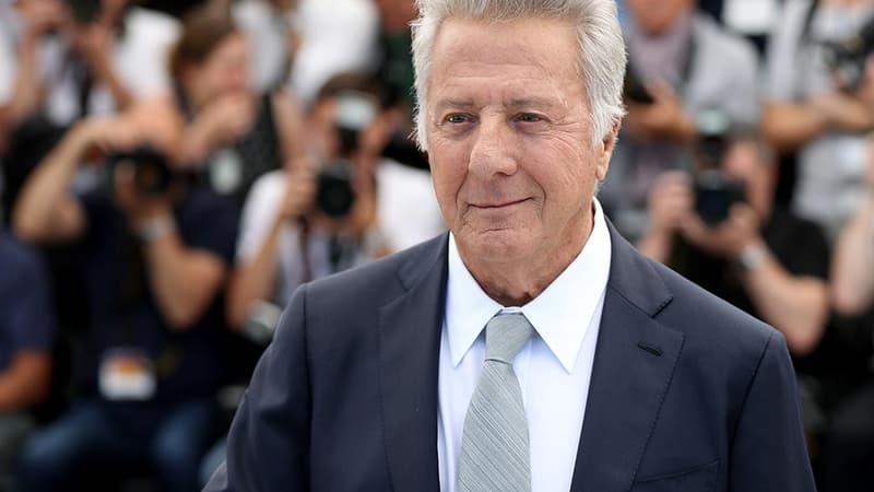 Dustin Hoffman au festival de Cannes en mai 2017.