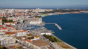 La ville de Setubal, au Portugal (Illustration)
