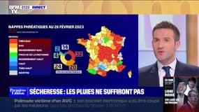 Sécheresse hivernale: pourquoi les pluies du moment ne suffiront pas à remplir les nappes phréatiques ? 