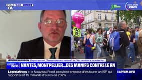 Manifestations contre le RN: "C'est une façon de contester la démocratie, le choix des Français", réagit Jérôme Buisson, député sortant RN