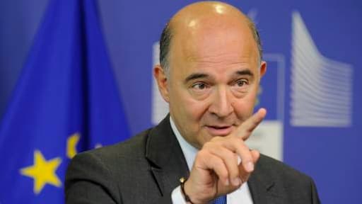Pierre Moscovici a fait fit des prévisions de la Commission européenne.