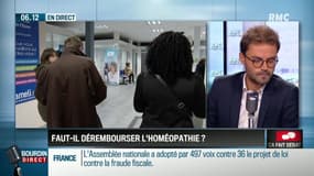 L'homéopathie totalement déremboursée ? On en parle avec Matthieu Rouault sur le plateau de #BourdinDirect