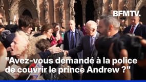 Un homme interpelle Charles III au sujet des liens entretenus par le prince Andrew avec Jeffrey Epstein