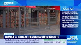1er mai : les restaurateurs inquiets 