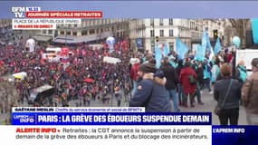 Paris: la grève des éboueurs sera suspendue dès demain, selon la CGT