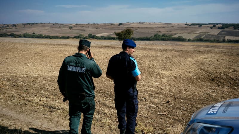 Une patrouille à la frontière entre la Bulgarie et la Turquie le 7 octobre 2016