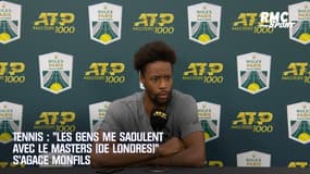 Tennis : "Les gens me saoulent avec le Masters (de Londres)" s’agace Monfils