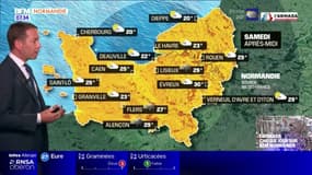 Météo Normandie: une journée chaude malgré des averses, 23°C au Havre et 25°C à Caen