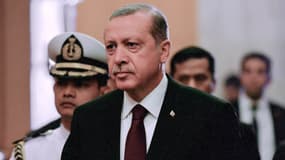 Le Président turc, Recep Tayyip Erdogan