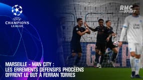 Marseille - Man City : Les errements défensifs phocéens offrent le but à Torres
