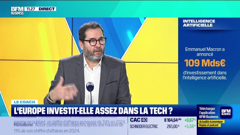 Le coach : L'Europe investit-elle assez dans la tech ? - 20/02