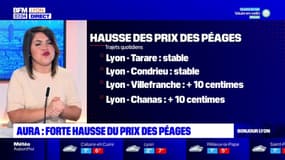 Ce qui change au 1er février: le prix des péages augmente