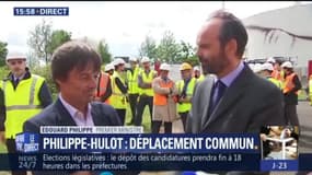 Hulot aux côtés de Philippe : "Il y a un chemin commun"