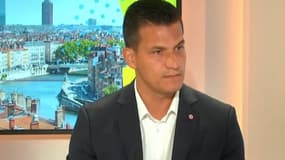 Mickaël Paccaud, maire de Mions (Rhône)
