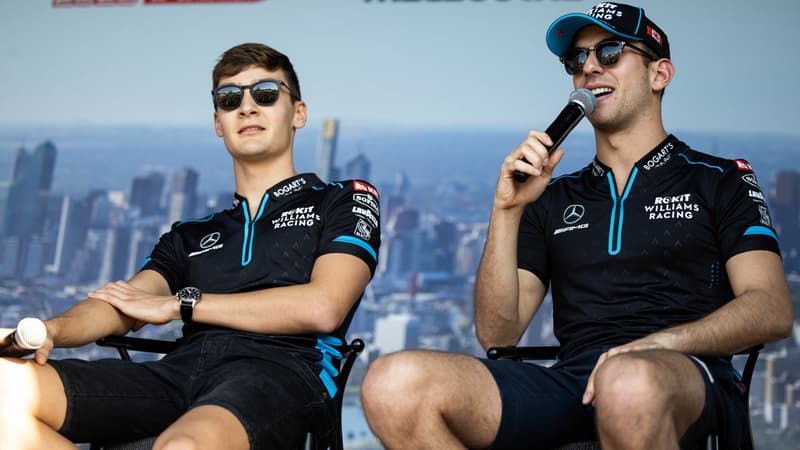 George Russell et Nicholas Latifi restent chez Williams.