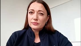 Kateryna Soukhomlynova, conseillère municipale de Marioupol réfugiée à Berlin.