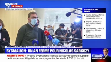 Affaire Bygmalion: Jérôme Lavrilleux ne compte "pour l'instant pas faire appel" de sa condamnation