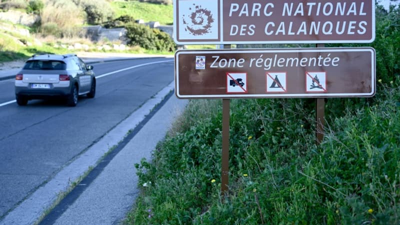 Marseille: les Calanques interdites aux piétons ce mardi à cause du risque incendie