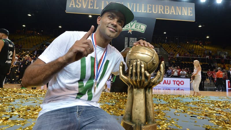 Tony Parker, président de l'ASVEL championne de France en titre
