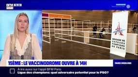 Paris: le vaccinodrome de la Porte de Versailles rouvre ses portes à partir de ce samedi après-midi