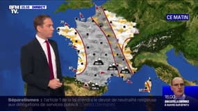 De la grisaille et de la pluie traversent l'Hexagone ce jeudi