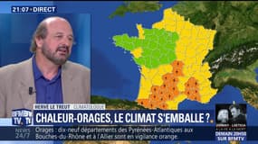 Orages: violent épisode dans le Sud