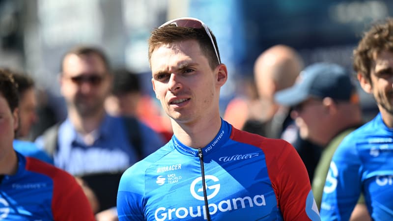 Romain Gregoire avec la Groupama FDJ en avril 2026 2296719