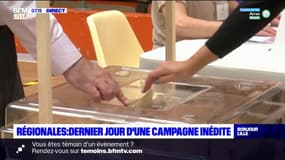 Régionales dans les Hauts-de-France: dernier jour d'une campagne inédite en raison de la