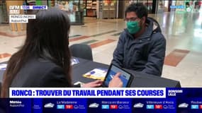 Roncq: trouver du travail pendant ses courses