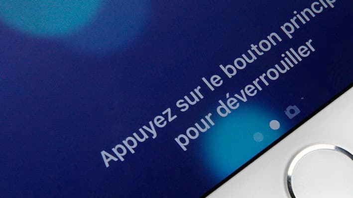 Le nouveau bouton Touch ID ne s'enfonce plus, il offre un retour haptique. Le nouveau bouton Touch ID ne s'enfonce plus, il offre un retour haptique.