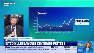 Le journal de votre argent : Bitcoin, les banques centrales prêtes ? - 05/06