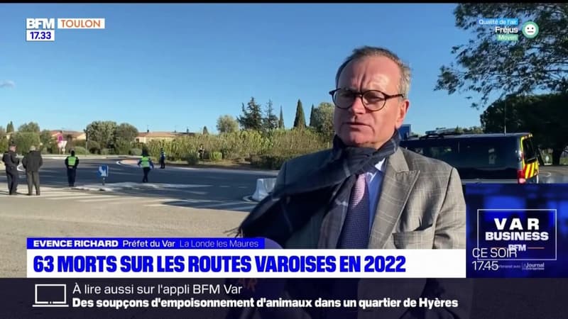 Var: 63 morts sur les routes en 2022