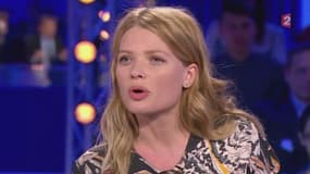 Mélanie Thierry dans On n'est pas couché, samedi 19 mars 2016