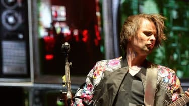 Matt Bellamy, le leader de Muse, le 12 avril 2014