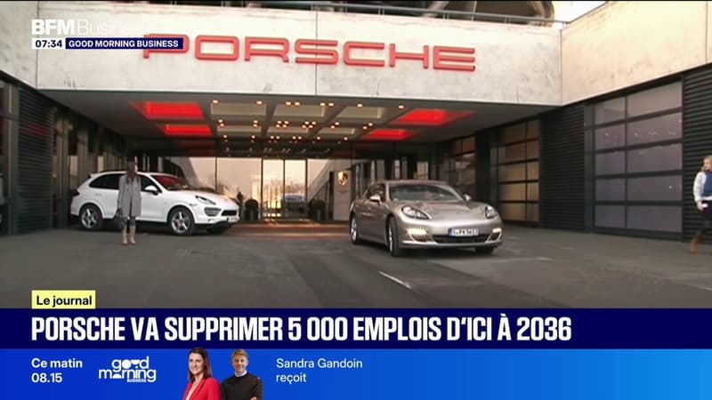 Porsche va supprimer 5.000 postes d'ici 2036