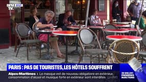 Paris: les hôtels et restaurants souffrent du manque de touristes