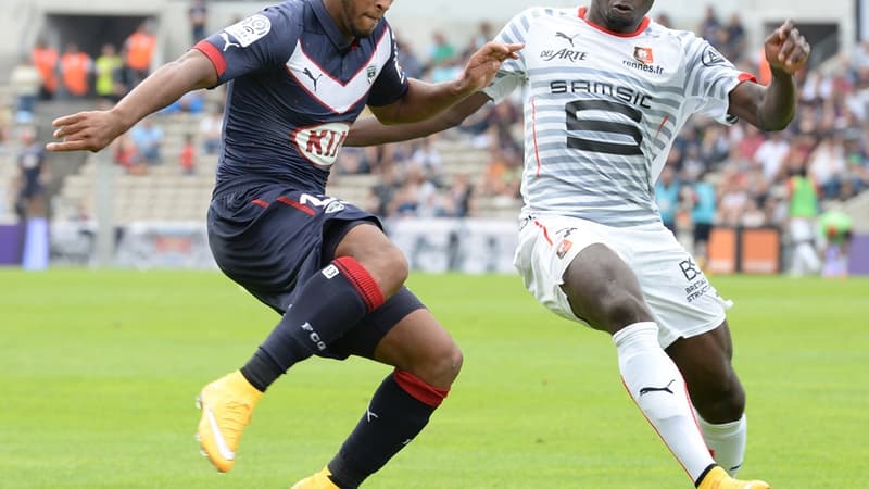 Thomas Touré face au Rennais Paul-George N'tep