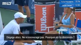 Putintseva insulte son coach en plein match face à Cornet