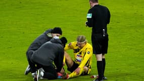 Erling Haaland lors du match Bayern-Dortmund, à Munich le 6 mars 2021