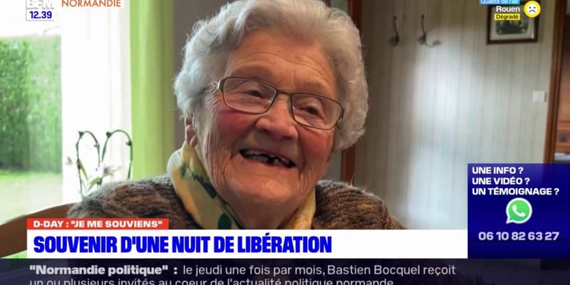 D-Day "Je me souviens": le témoignage d'Yvette, qui raconte le débarquement à Saint-Martin-de-Varreville